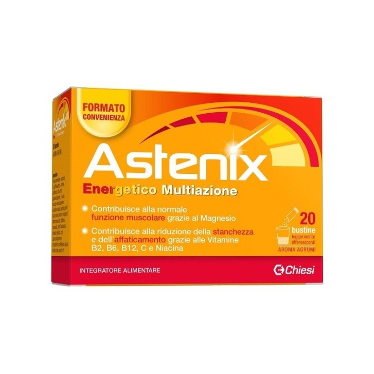 Astenix Gusto Agrumi 20 bustine - Integratore Energetico