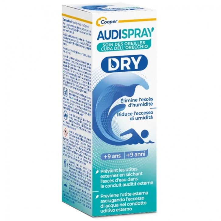Audispray Dry Spray per la Cura dell'Otite 30 ml