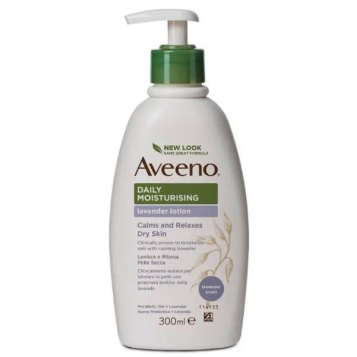 Aveeno Crema Corpo Idratante Lenitiva alla Lavanda 300 ml