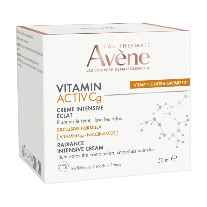Avène Vitamin Activ Cg Crema Intensiva Illuminante Ricarica 50 ml