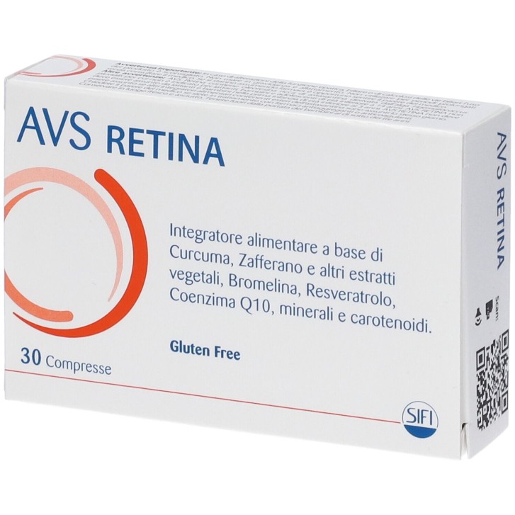 AVS Retina 30 Compresse - Integratore per vista e protezione antiossidante