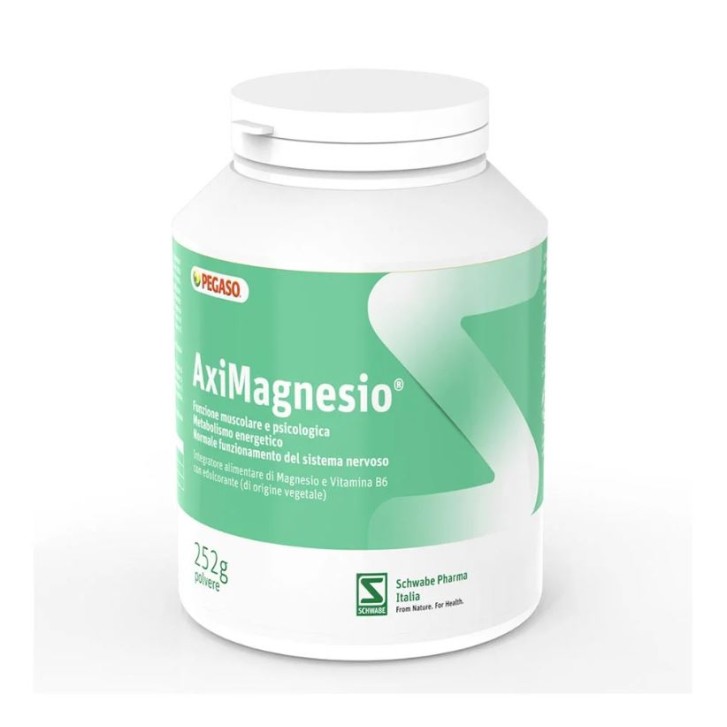 AxiMagnesio Polvere 252 g - Integratore per Stanchezza e Funzione Muscolare
