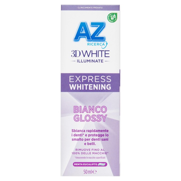 Az 3D White Expert Illuminate Dentifricio Bianco Glossy 50 ml