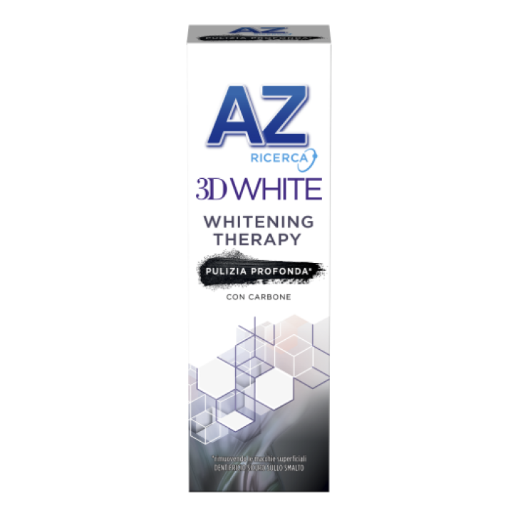 Az 3D Whitening Therapy Dentifricio al Carbone Pulizia Profonda 50 ml