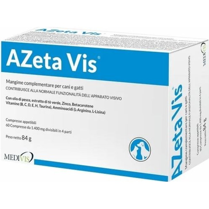 Azeta Vis 60 compresse - Mangime Complementare Cani e Gatti