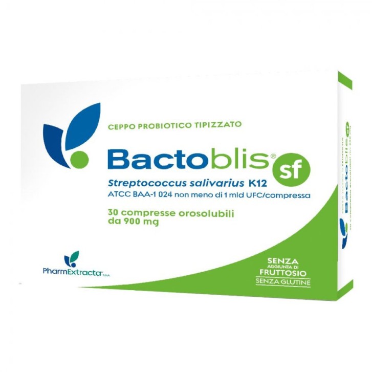 Pharmextracta Bactoblis SF 30 Compresse Orosolubili - Integratore per Equilibrio della Flora Batterica