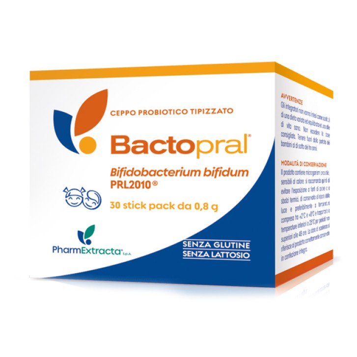 Bactopral 30 stick - Integratore Probiotico Tipizzato
