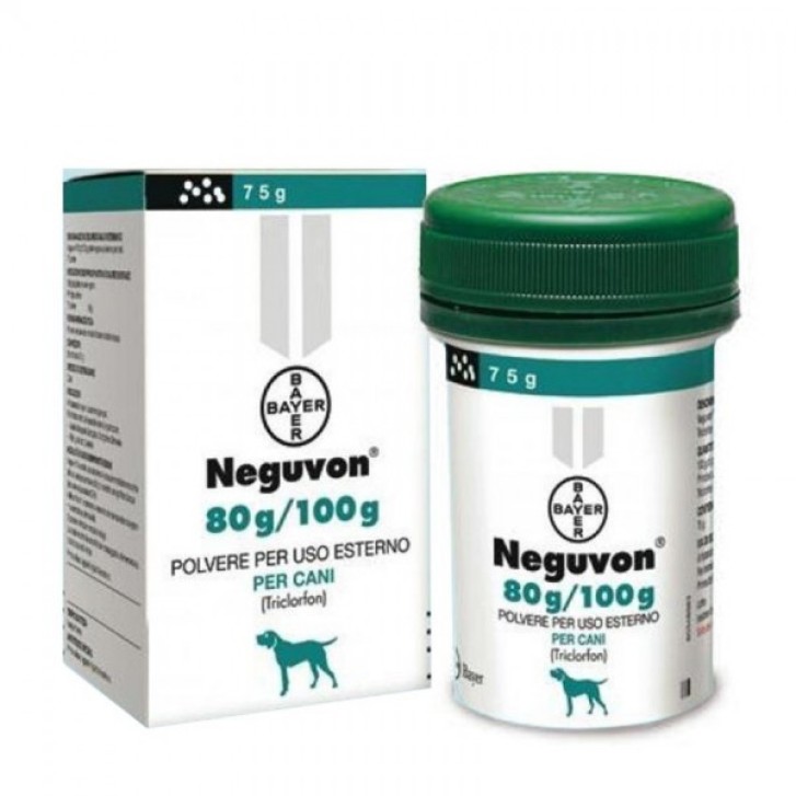 Bayer Neguvon Polvere Antiparassitario Cani 75 grammi