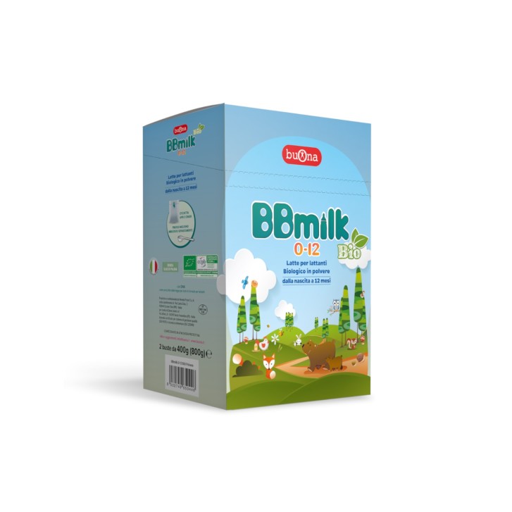 BB Milk 0-12 Mesi Bio Latte in Polvere 800 grammi