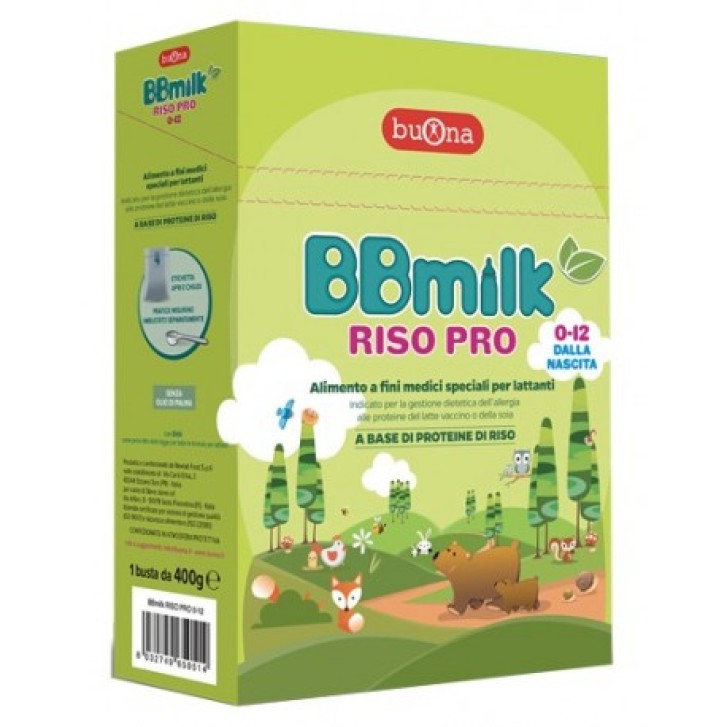 BB Milk 0-12 Mesi Pro Latte in Polvere 400 grammi
