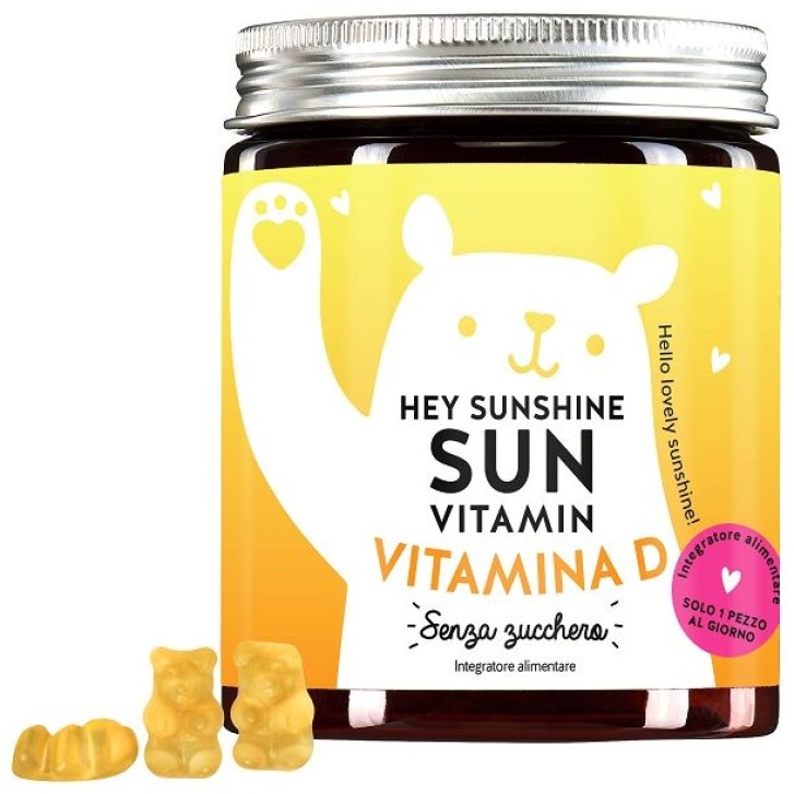 Bear with Benefits Sunshine Vitamina D 45 caramelle - Integratore Alimentare