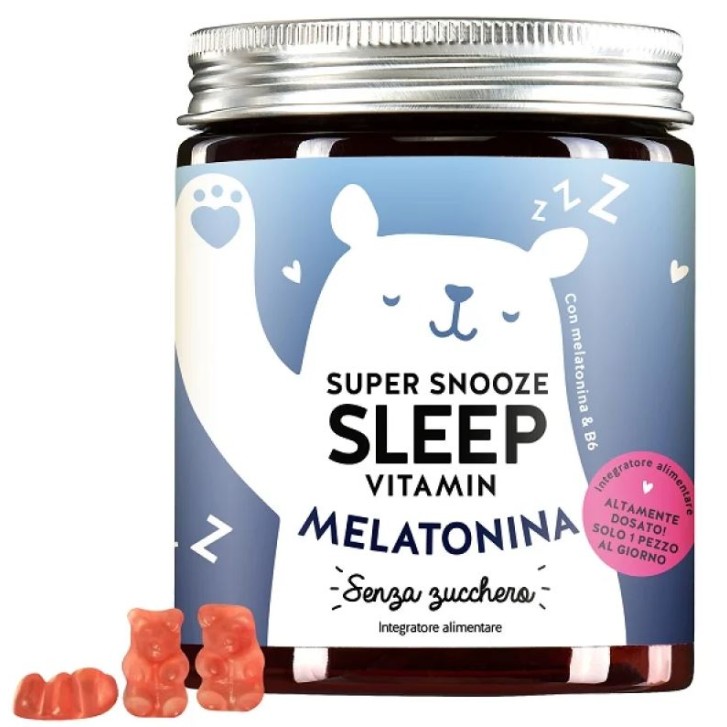 Bears with Benefit Super Snooze Sleep 45 caramelle gommose - Integratore di Melatonina