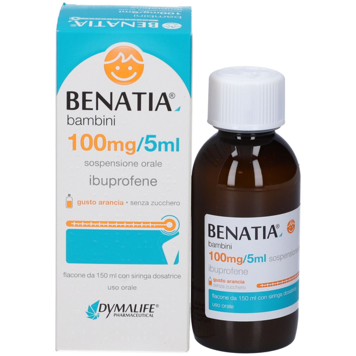 Benatia Bambini Sciroppo Senza Zucchero Gusto Arancia 150 ml