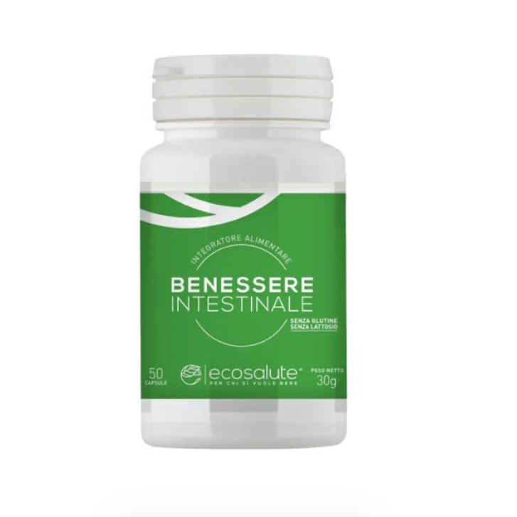 Benessere Intestinale Spazio Ecosalute 50 capsule - Integratore Benessere Digestivo e Transito Intestinale