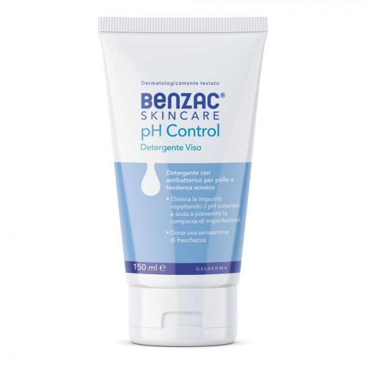 Benzac Skincare PH Detergente Viso per pelli a tendenza acneica 150 ml