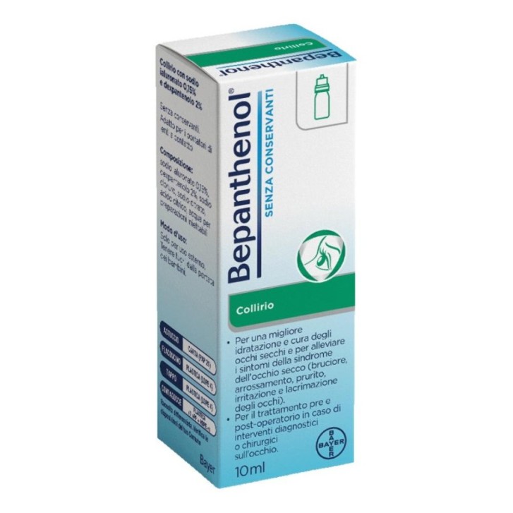 Bepanthenol Collirio 10 ml - Occhi Secchi e Irritati