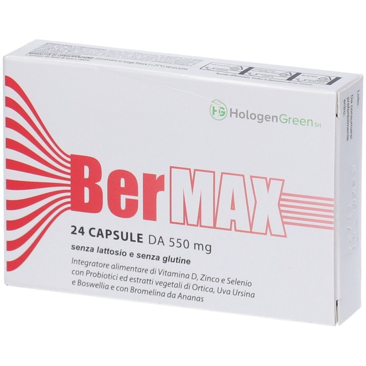 Bermax 24 capsule - Integratore Alimentare