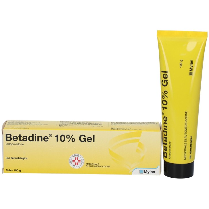 Betadine 10% Iodopovidone Gel Cutaneo 100 grammi