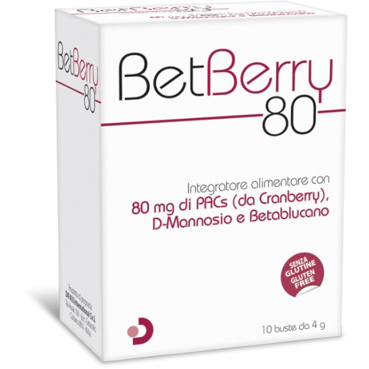 Betberry 80 10 Bustine - Integratore Alimentare