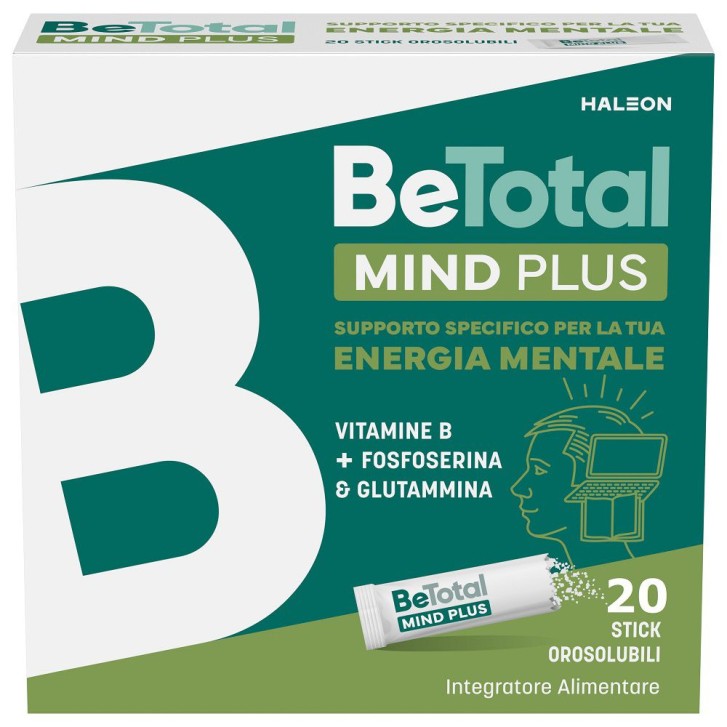 Be-Total Mind Plus 20 Bustine - Integratore per le prestazioni mentali
