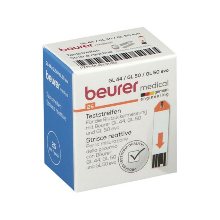 Beurer GL44/GL50 50 Strisce Reattive Glicemia