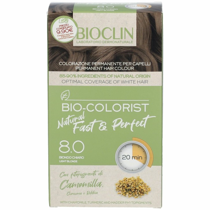 Bioclin Bio Colorist Tintura Capelli 8.0 Biondo Chiaro