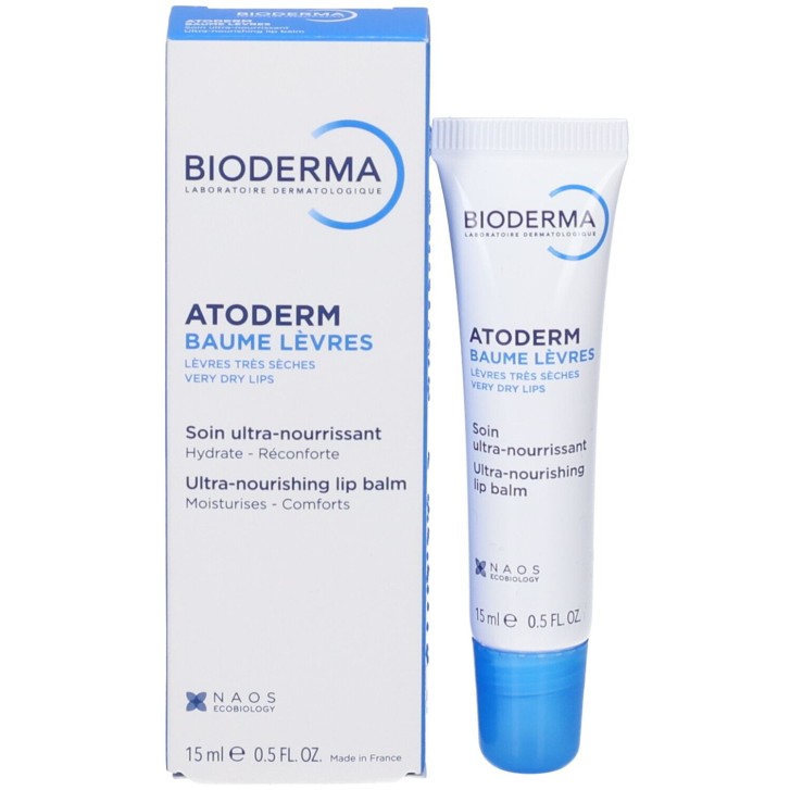 Bioderma Atoderm Baume L&egrave;vres 15 ml