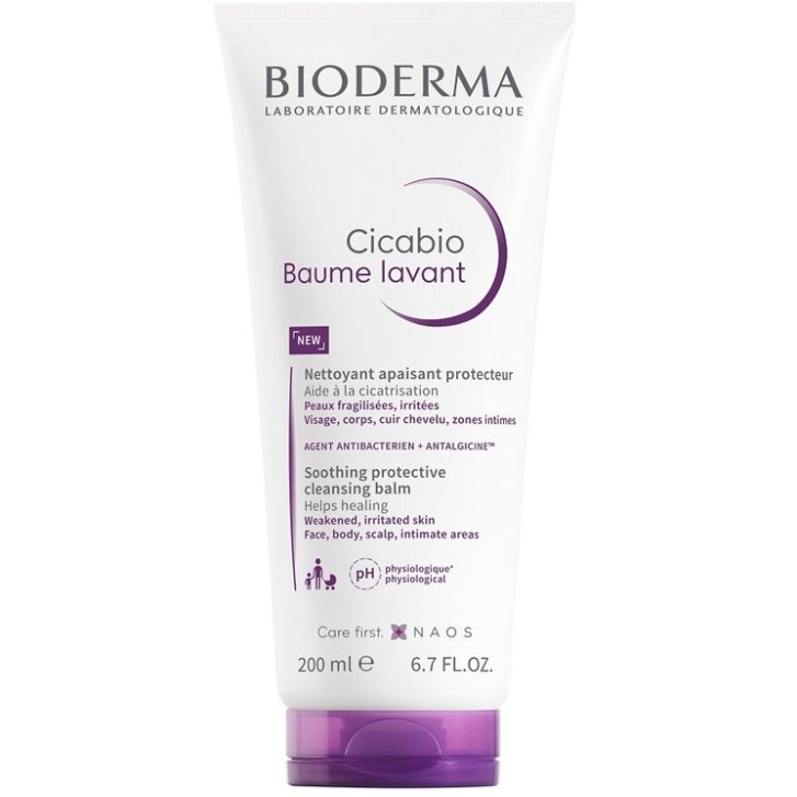 Bioderma Cicabio Baume Lavant Balsamo Lavante 200 ml