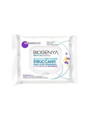 Biogenya Salviettine Struccanti Pelle Normale 20 pezzi