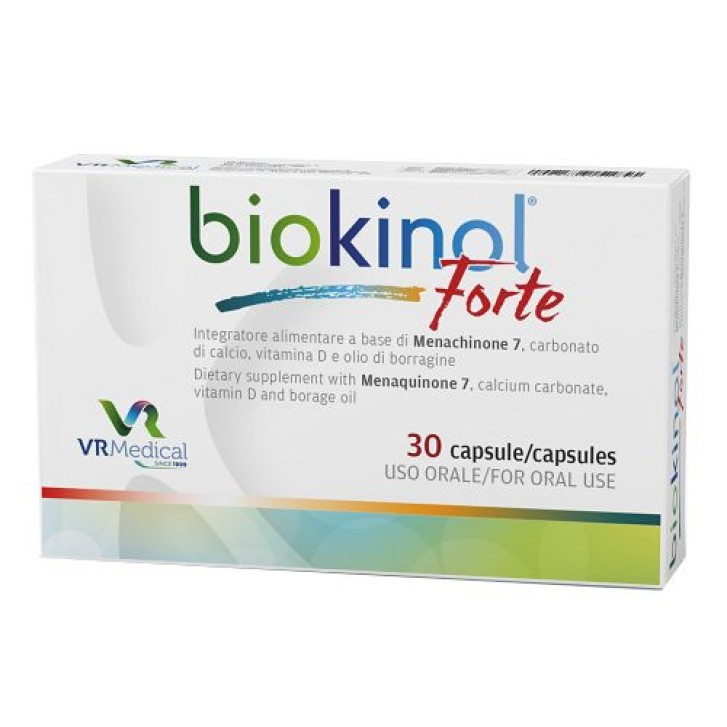 Biokinol Forte 30 Capsule - Integratore Benessere Apparato Muscolo Scheletrico