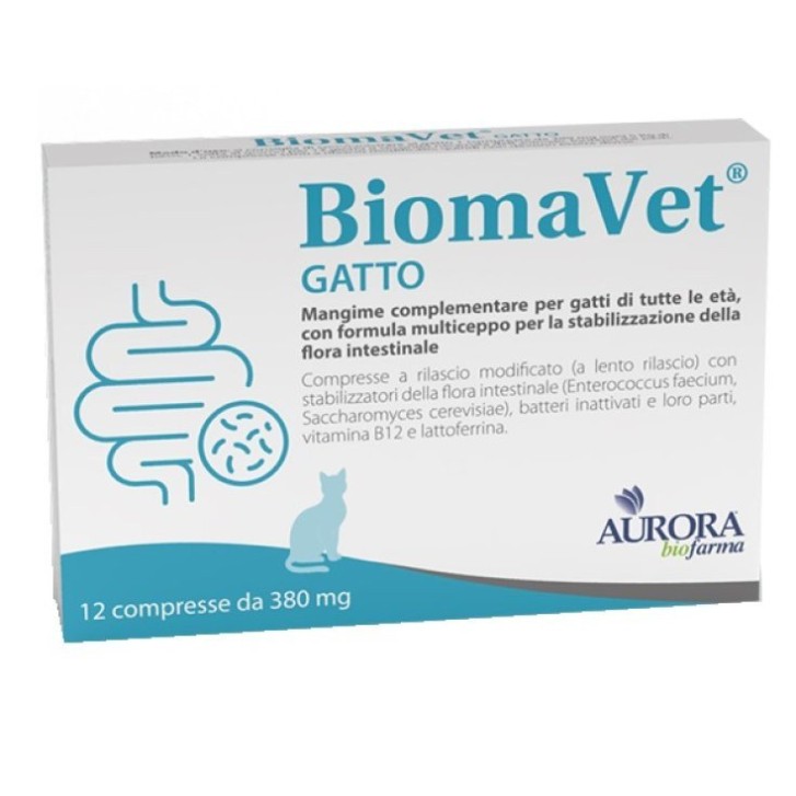 Biomavet Gatto 12 Compresse - Mangime Complementare