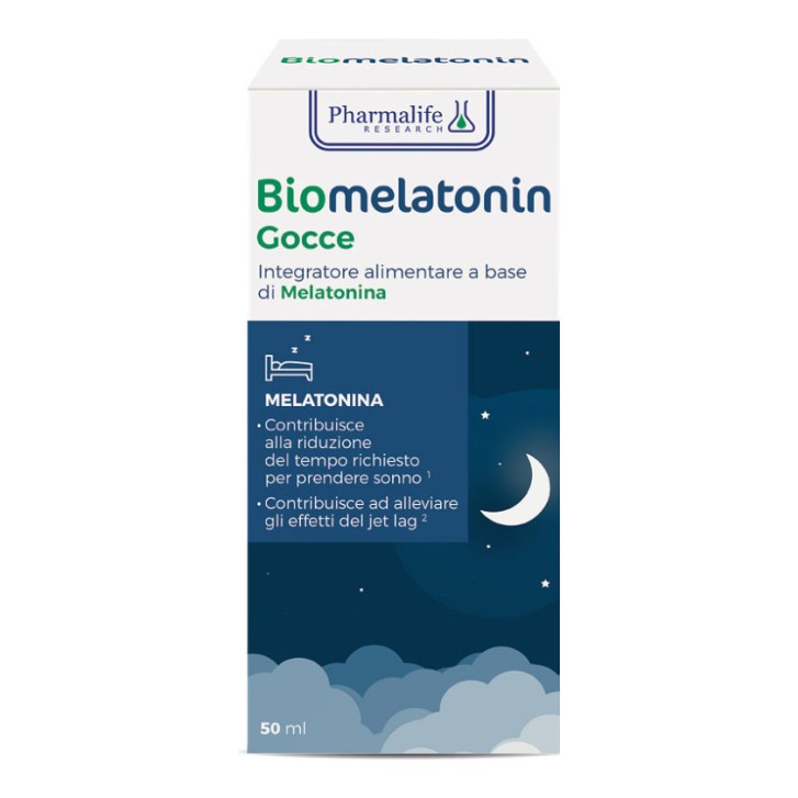Biomelatonin Gocce 50 ml - Integratore Benessere Sonno