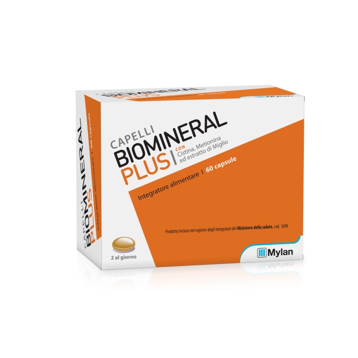 Biomineral Plus 60 Capsule - Integratore Capelli e Unghie