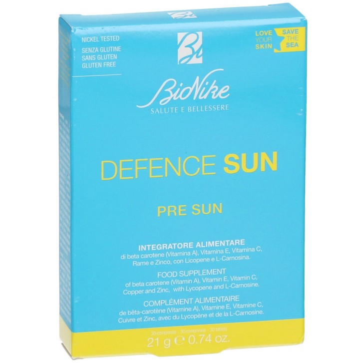 Defence Sun Pre Sun 30 Compresse - Integratore Pre-Abbronzatura