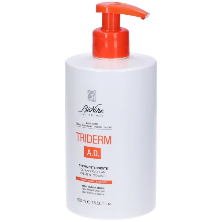 Bionike Triderm A.D. Crema Detergente 490 ml