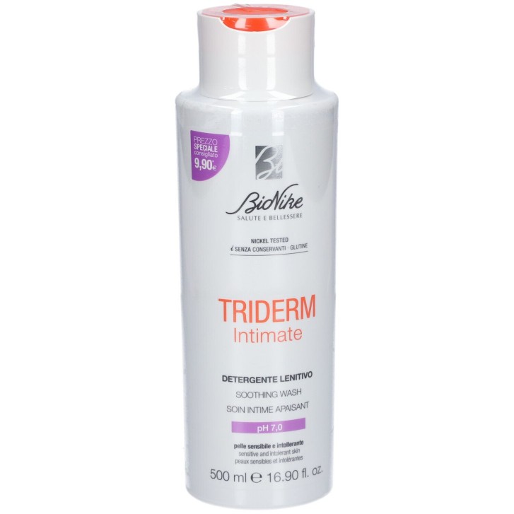 BioNike Triderm Intimate Detergente Lenitivo pH 7 500 ml