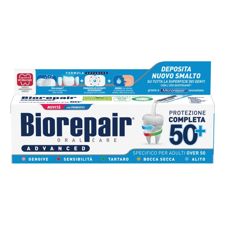 Biorepair Advanced Protezione Completa 50+ Dentifricio 75 ml