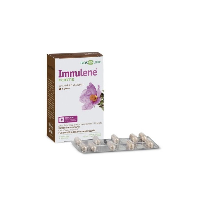 Bios Line Immulene Forte 60 Capsule - Integratore Difese Immunitarie