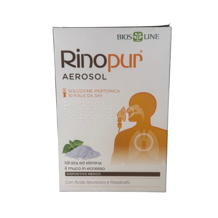 Bios Line Rinopur Aerosol 10 Fiale Monodose