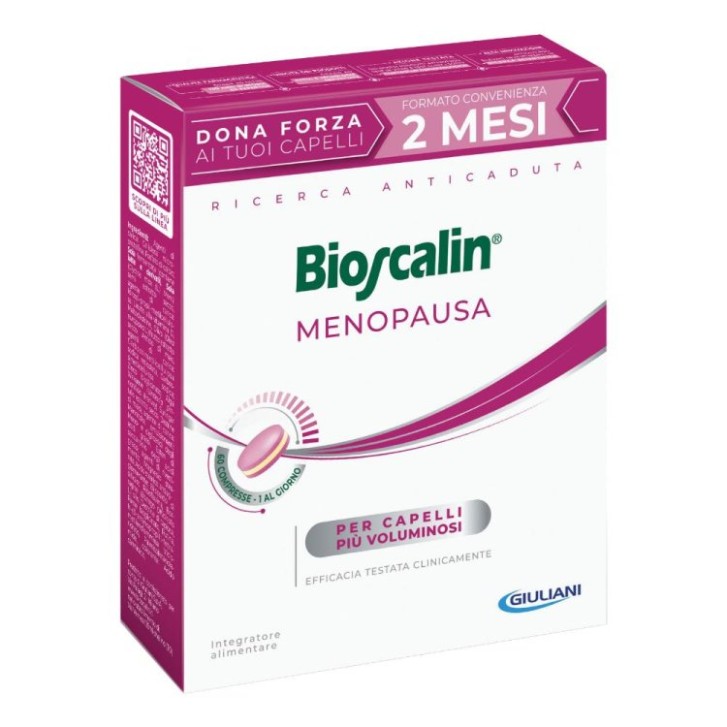 Bioscalin Menopausa 60 compresse - Integratore Anticaduta Capelli