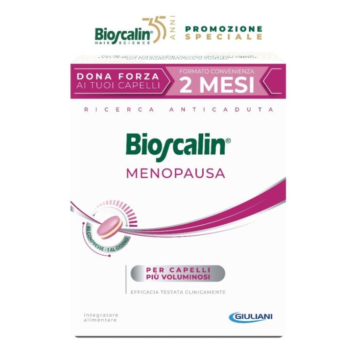 Bioscalin Menopausa Promo 60 Compresse - Integratore per Capelli