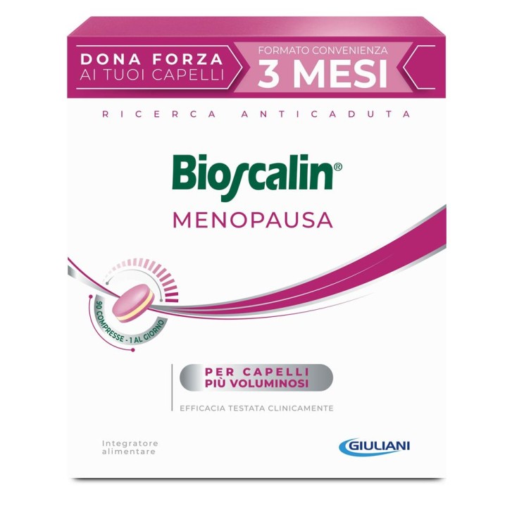 Bioscalin Menopausa 90 compresse - Integratore Anticaduta Capelli