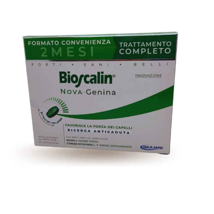 Bioscalin Nova Genina 60 compresse - Integratore Anticaduta Capelli