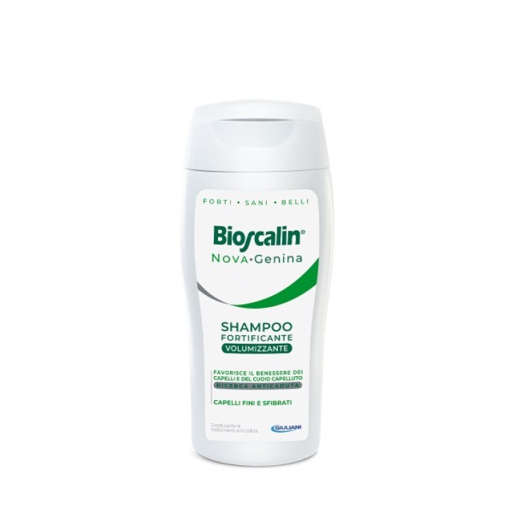 Bioscalin Nova Genina Shampoo Fortificante Volumizzante Anticaduta Capelli 200 ml