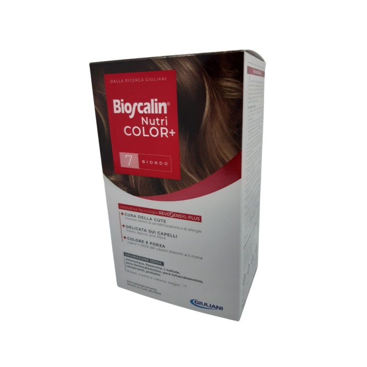 Bioscalin Nutricolor Plus Tintura Capelli Colore 7 Biondo