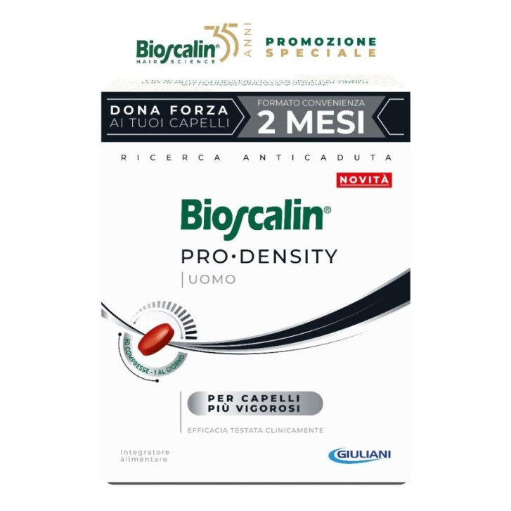 Bioscalin Pro Density 60 Compresse - Integratore per Capelli dell'Uomo