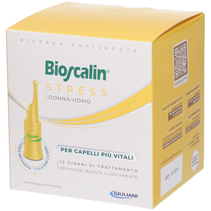 Bioscalin Stress Fiale Anticaduta 7 Pezzi