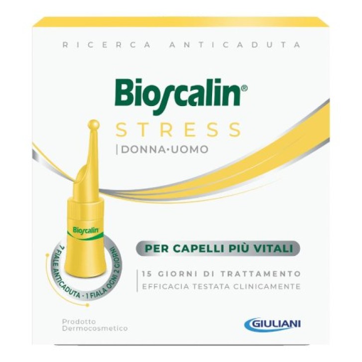 Bioscalin Stress Anticaduta per capelli 7 fiale