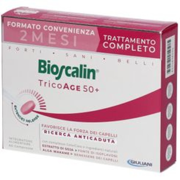 Bioscalin Tricoage 50+ 60 Compresse - Integratore Anticaduta Capelli