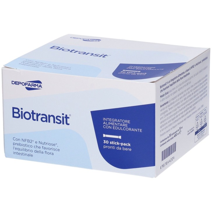 Biotransit 30 stick - Integratore Benessere Intestinale